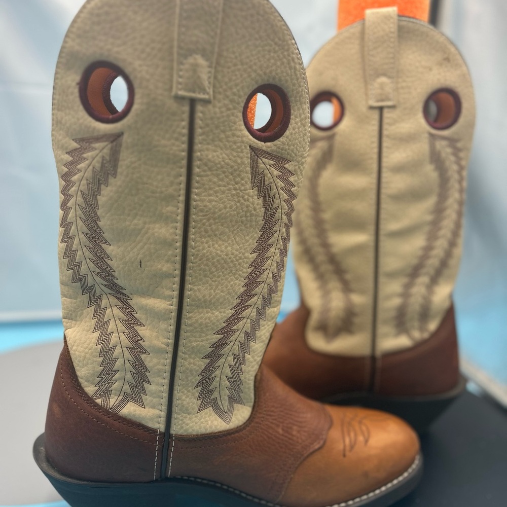 Laredo men 10 Knoxville buckaroo cowboy boots - Picture 6 of 10